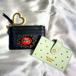 Set of Victoria Secret Coin Purse and Card Wallet